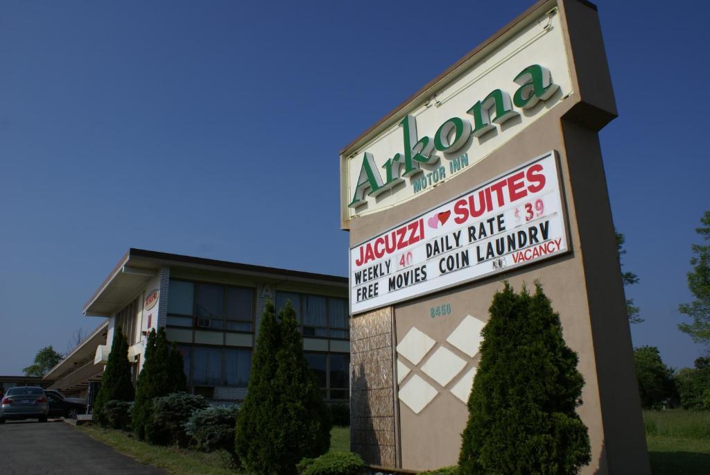 Arkona Motel Niagara Falls Exteriör bild